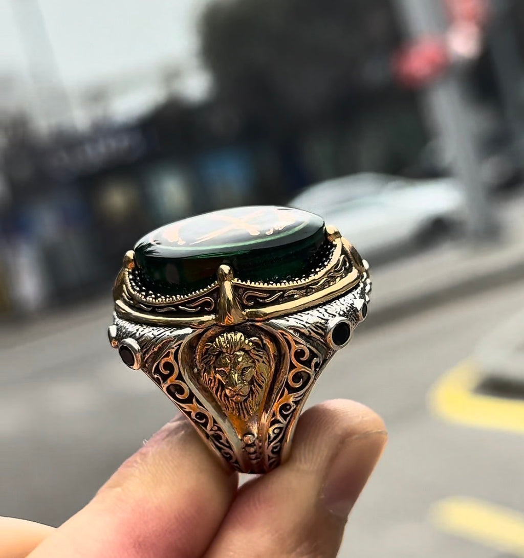 Tabarrukat Men's Signature Ring - 05
