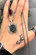 Ya Ali (ع) Zulfiqar Sword Necklace - 04
