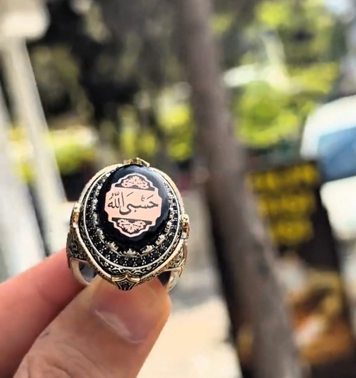 Tabarrukat Men's Signature Ring - 02