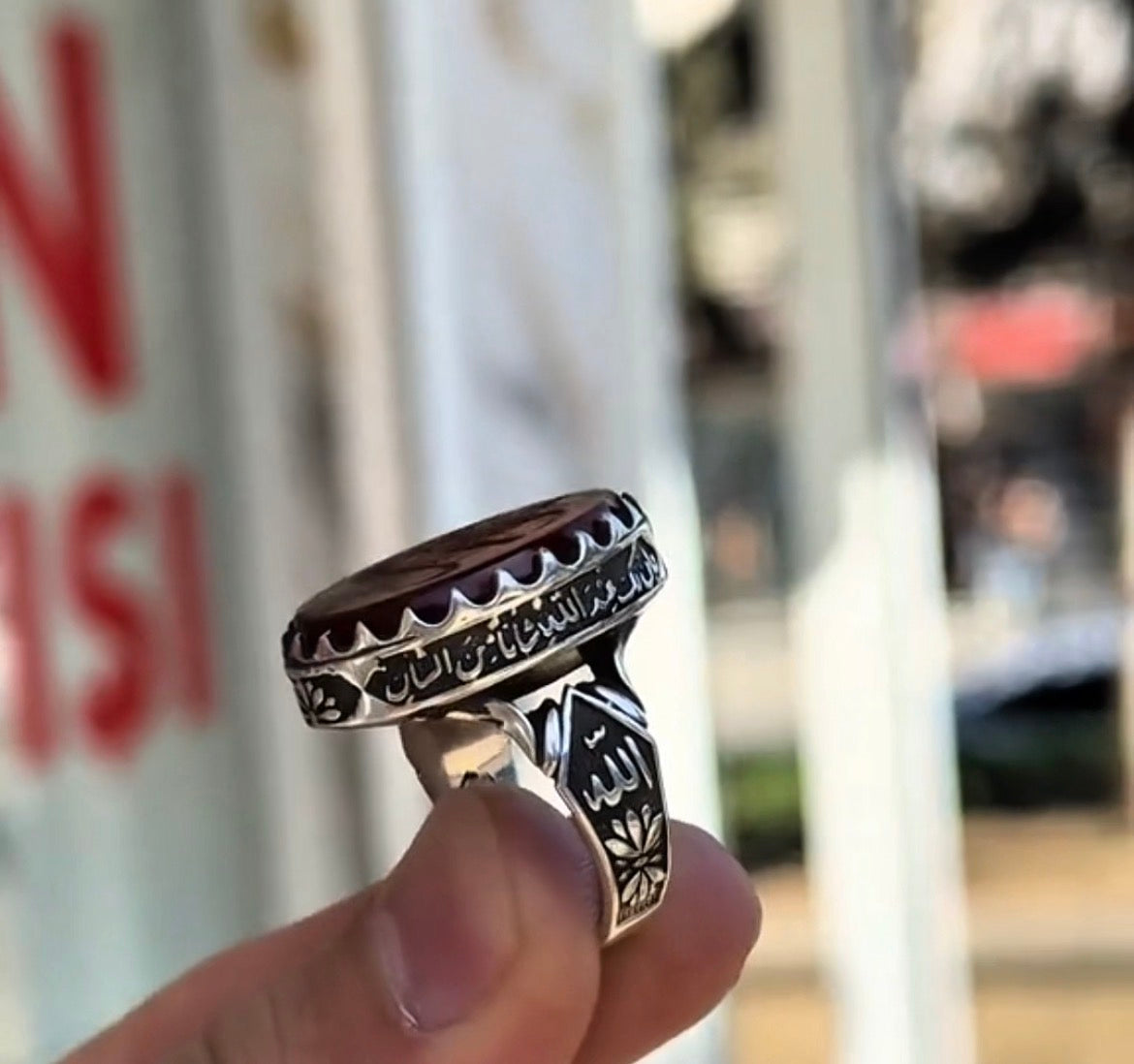 Tabarrukat Men's Signature Ring - 01